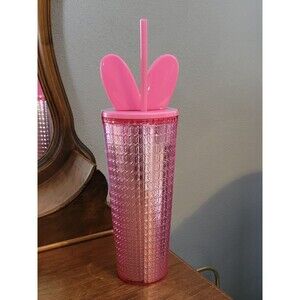 NEW Peeps Pink Bunny Double Wall Tumbler 24.5 Oz Sealed
